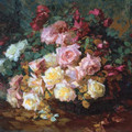 A Mixed Bouquet of Roses, 1915 ~ Franz Bischoff.jpg