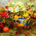 Begonias, 2014 ~ Richard Schmid.jpg