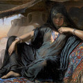 Elisabeth Jerichau Baumann - An Egyptian Pot Seller at Gizeh.jpg
