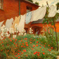 Washing on the Line ~ Percy Harland Fisher.jpg