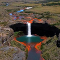 Salto del Agrio waterfall, Caviahue, Argentina.mp4